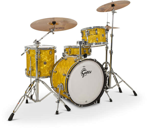Gretsch Drums Shell-set Catalina Club Yellow Satin Flame