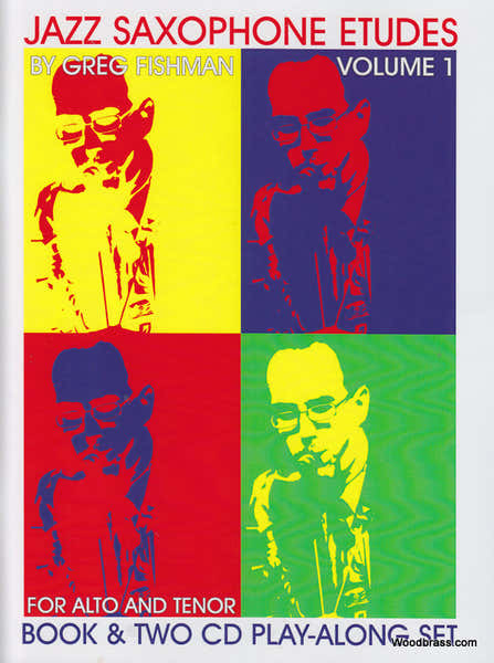 Jazz Studio Fishman G. - Jazz Saxophone Etudes Vol. 1 + 2 CD'S
