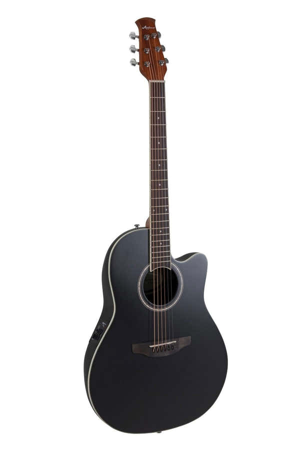 Ab28 Super Shallow Bowl Cutaway Black Satin AB28-5S
