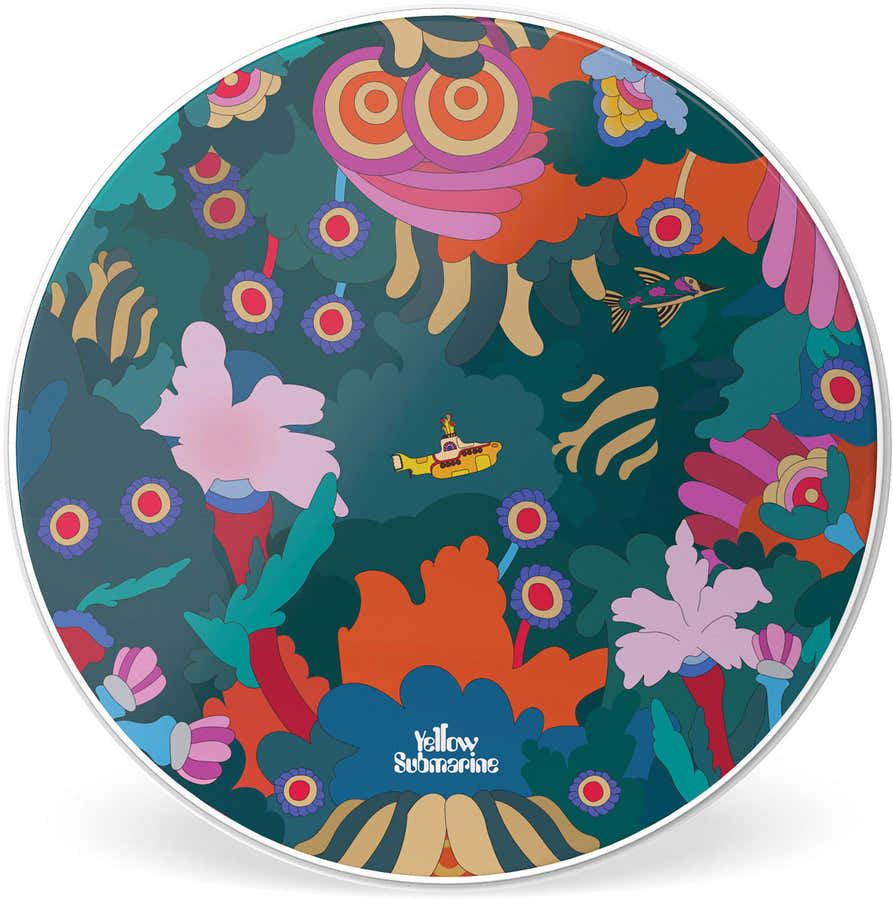 INK20YELSUB-3 - Yellow Submarine Under the Sea 20"