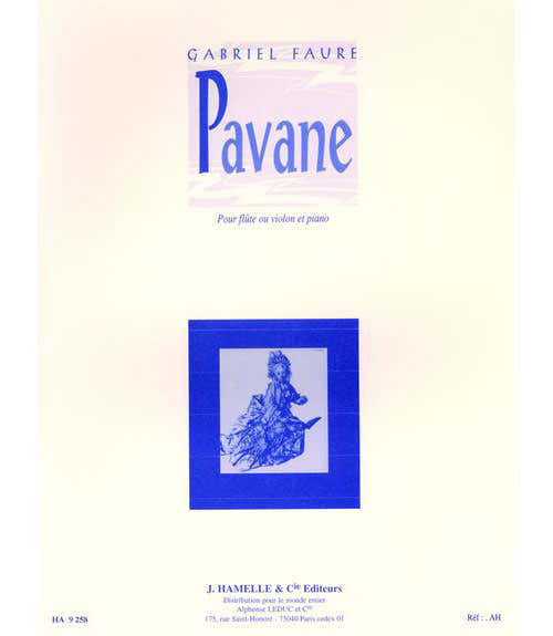 Leduc Faure Griel - Pavane - Flute Ou Violon Piano
