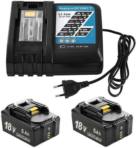 Kit Chargeur + 2 Batteries 18V