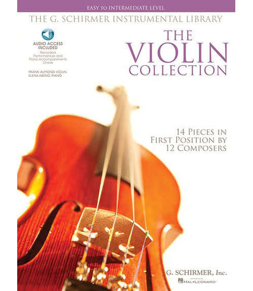 Schirmer Schir Violin Collection + Mp3 Easy To Intediate Level - Violon Piano