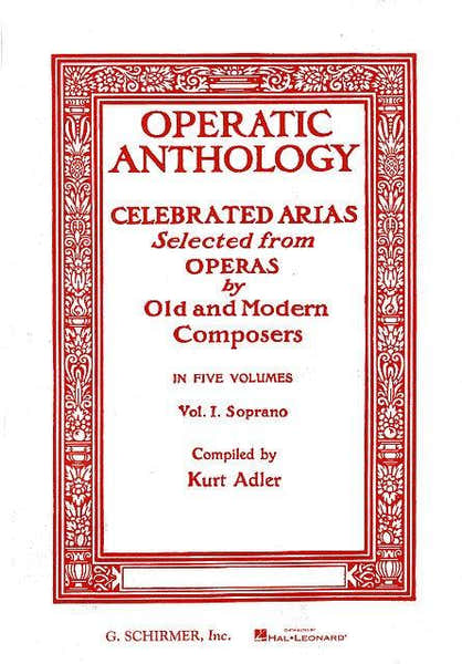 Operatic Anthology Vol. 1 - Soprano et Piano