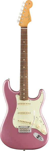 Fender Stratocaster 60S Vintera Modified PF Burgundy Mist Metallizzato - Ricondizionato