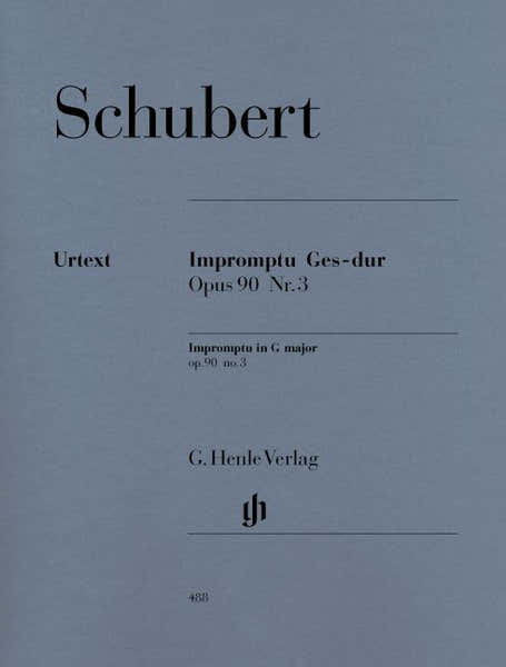 Schubert F. - Romptu G Flat Major Op. 90,3 D 899