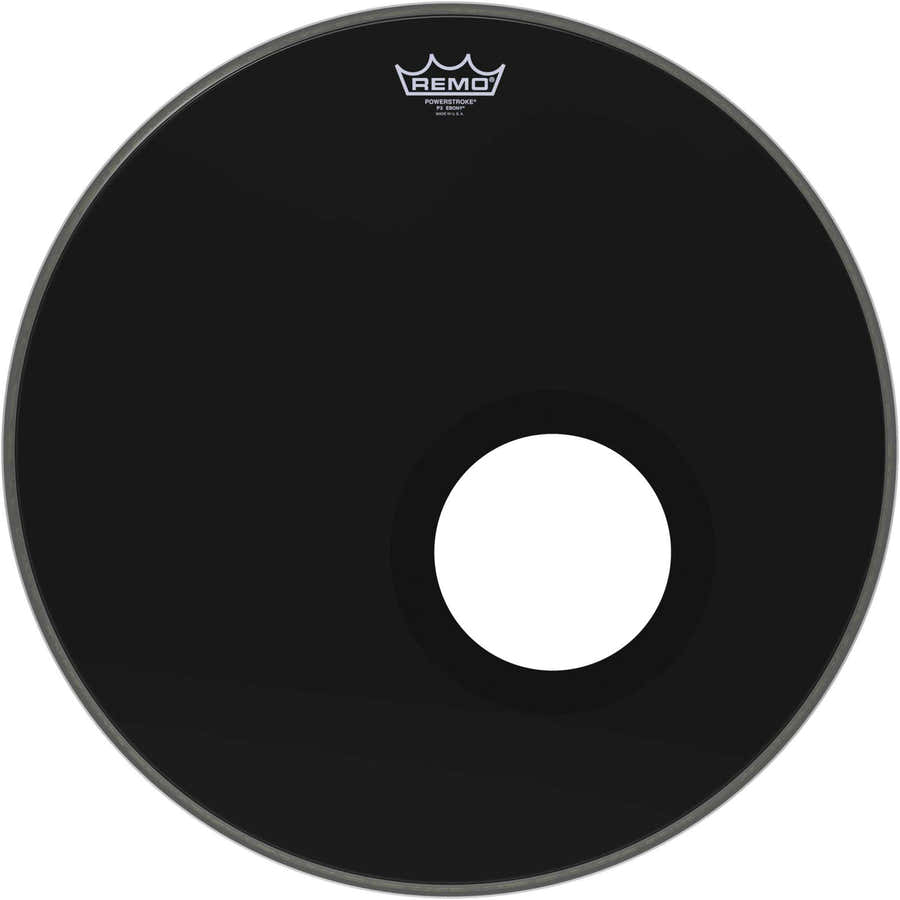P3-1020-ES-dm Timbre Resonance Grosse Caisse P3 3 20 Ebony