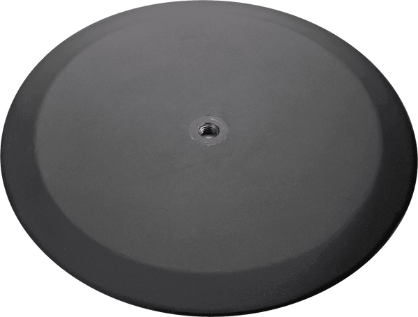 K&M 26700 RUNDSOCKEL - SCHWARZ STRUKTUR