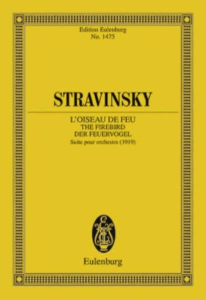 Stravinsky Igor - L'oiseau De Feu (1919) - Orchestra