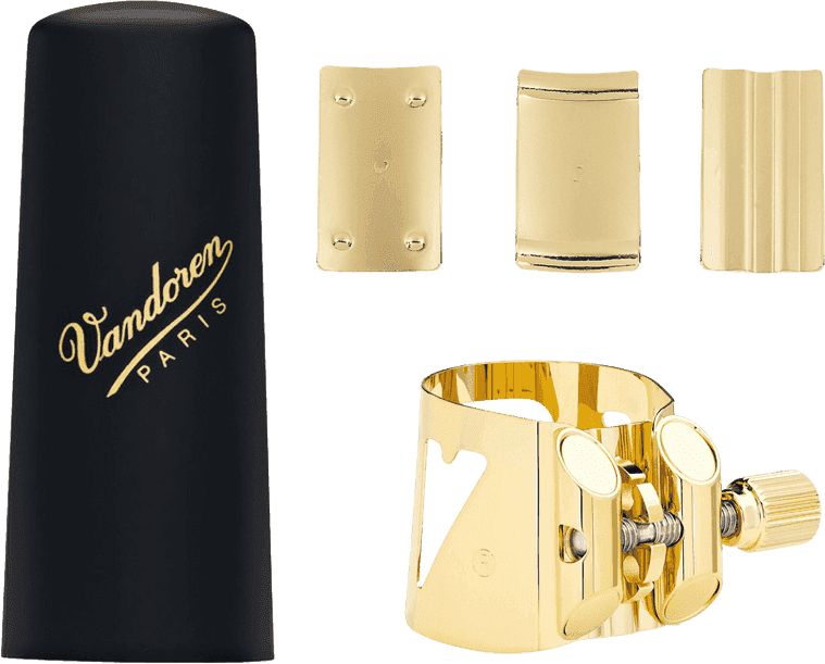 LIGATURE SAXOPHONE OPTIMUM PLASTIK ALTO UND KAPSEL - LC07P
