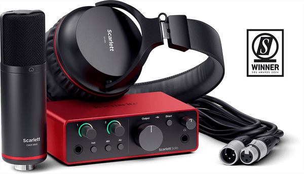 Focusrite Scarlett Solo Studio 4. Generation