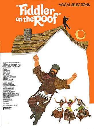 FIDDLER ON THE ROOF VOCAL SELECTIONS JERRY BOCK PVG