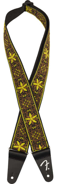 Sangle Tissée de Pasadena Yellow Wallflower 2"