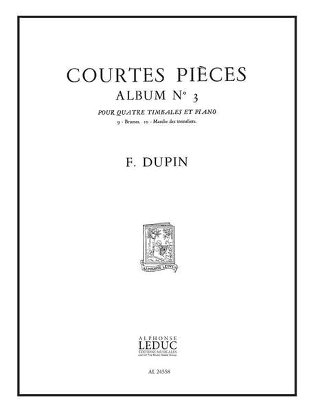 Leduc Dupin François - Courtes Pieces Album N°3