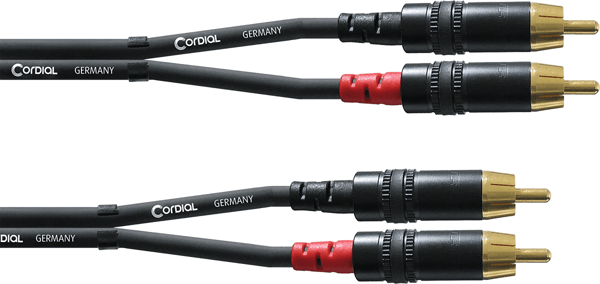 Câble Audio Double RCA 60 CM