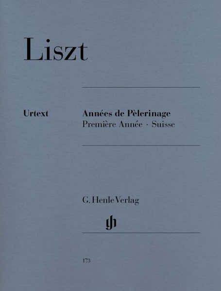 Liszt F. - Annees De Pelerinage Premiere Annee - Suisse