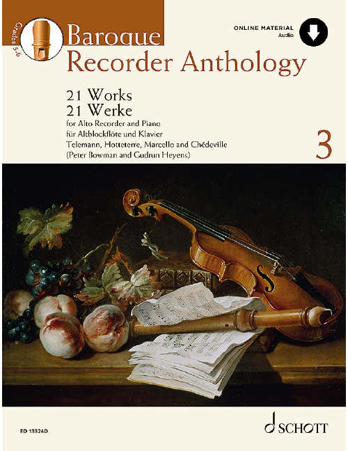 Bowman P./ Heyens G. - Antologia di flauto dolce barocco Vol.3