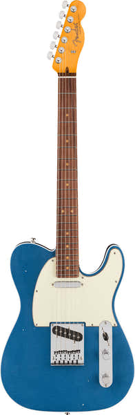 Fender Telecaster '60s Custom American Ultra Luxe Vintage RW Blu Lake Placid