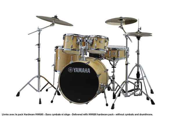 Stage Custom Birch Fusion 20 Natural Wood + Pack HW680W