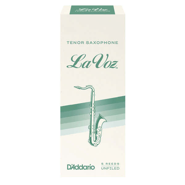 D'addario - Rico La Voz Medium Soft Sax Ténor (boite De 5)