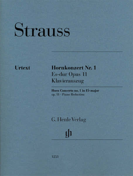 Strauss Richard - Concerto Pour Cor N°1 - Op.11 - Cor & Piano