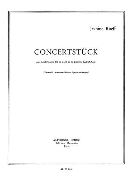 Rueff Jeanine - Concertstuck - Saxhorn Basse & Piano