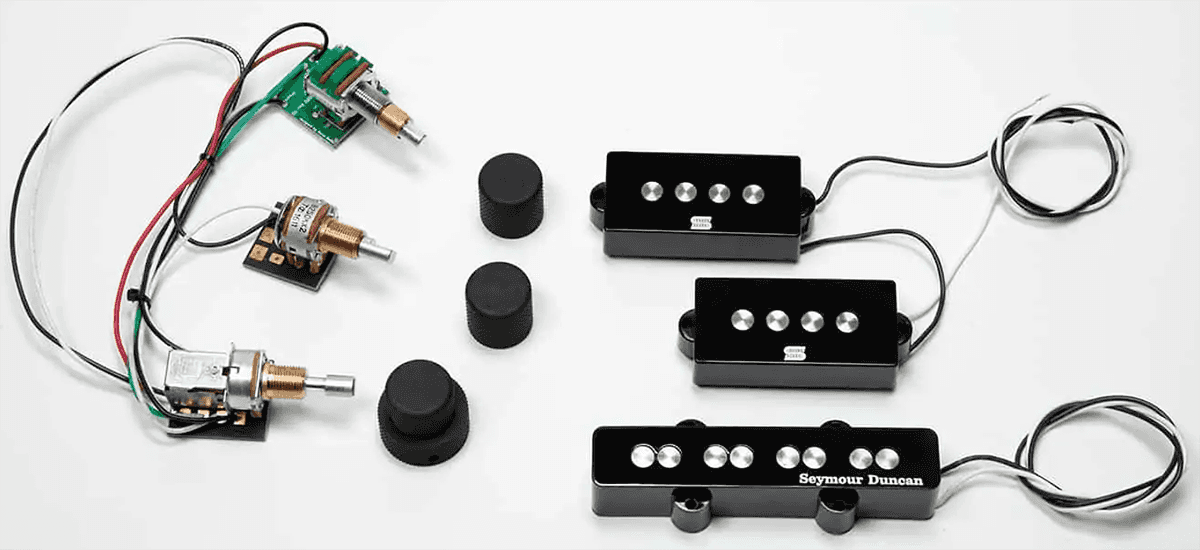 Micros Basse PJ Rex Brown PJ Kit Noir