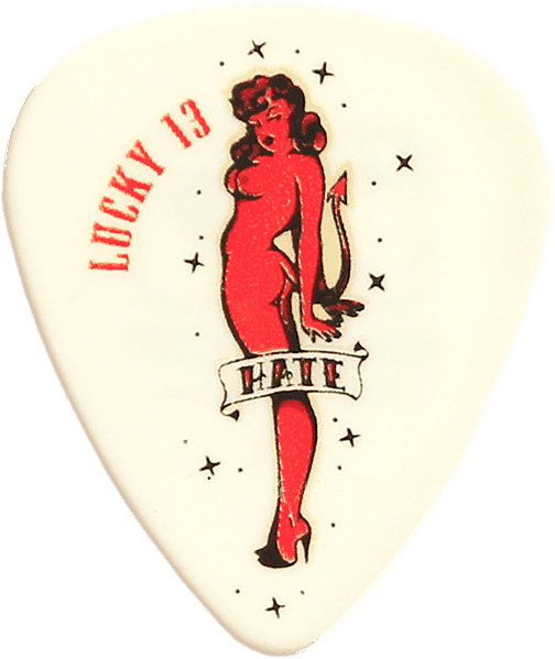 36 x 1,00mm Lucky 13 Series II Black #8 Hate Girl