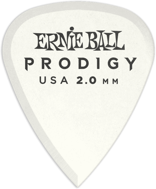 Médiators Prodigy Sachet de 6 Blanc 2mm