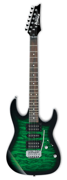 Ibanez Grx70Qa-Teb Gio Sfumatura smeraldo trasparente