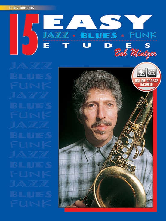 15 Easy Études Jazz, Blues, Funk Instruments Mib - Mintzer