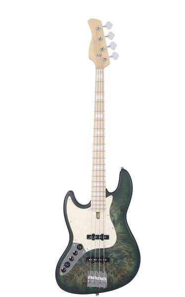 Er V7 Swamp Ash Reissue-4 Lh Tgr.S Trans Green Satin