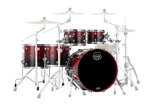 Mapex Saturn V Studio 22 Scharlachroter Verlauf