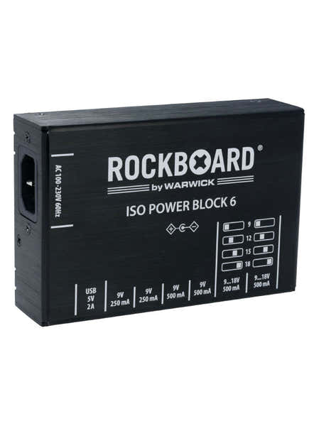 Power Block Iso V6 Iec 9 À 18V 100/230 Volt