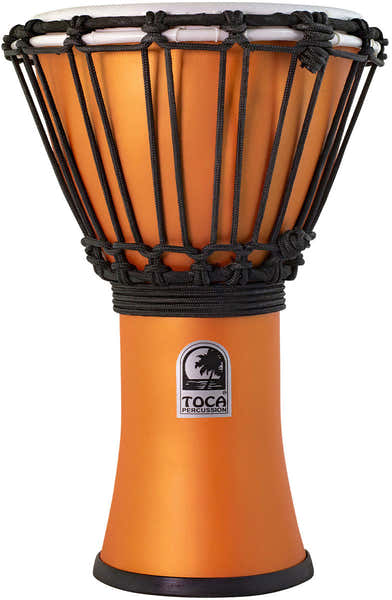 Toca Djembe Freestyle Colorsound Matt Tfcdj-7Mtoc Orange Crush
