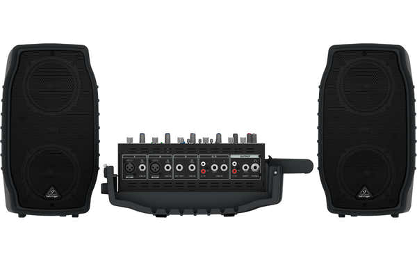 Behringer PPA200 Enceinte De Sonoriation Portable 2 X 100 W