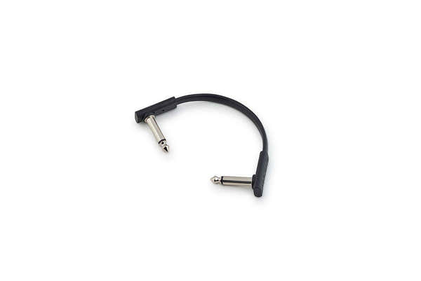 Rockboard Flat-Patchkabel Schwarz 10cm