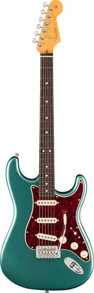 Fender American Professional Classic Stratocaster RW Verde Sherwood metallizzato sbiadito