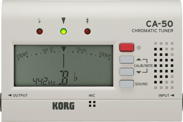 Korg CA-50 Chromatique Blanc