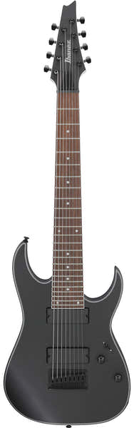 Ibanez RG8EX-BKF Schwarz Matt