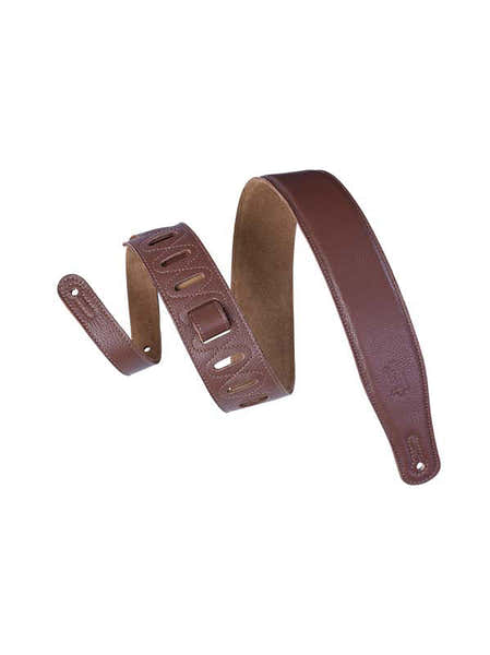 Cuir Rembourré Dos Daim 6,4 Cm - Brown