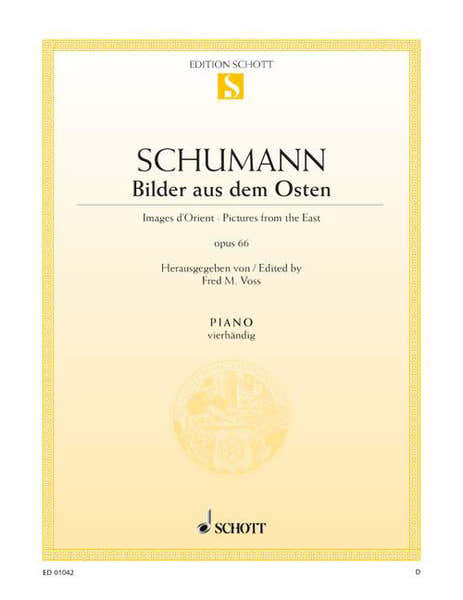 Schumann - Images D'orient Op. 66/1 - Piano (4 Hets)