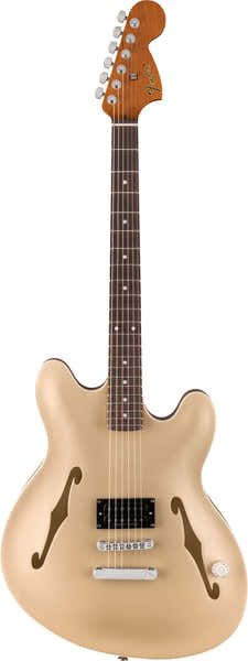 Fender Starcaster Signature Tom Delonge RW Satin Oro Shoreline