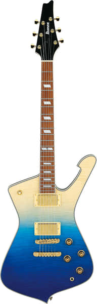 Ibanez IC420FMTBG Iceman Sfumatura blu trasparente