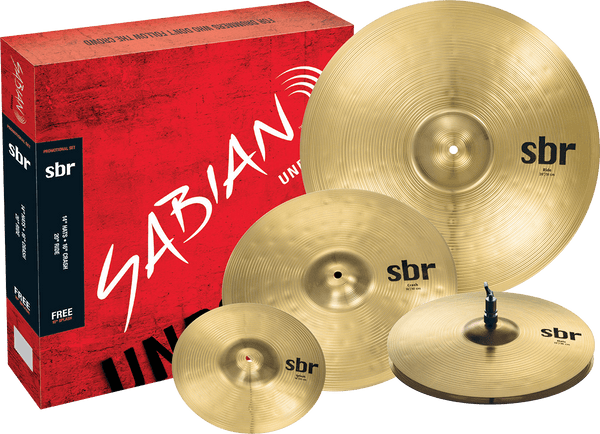 SBR5003G - Harmonisches Set 14/16/20 + Splash 10" gratis +90 TAGE DRUMEO-TESTZUGANG