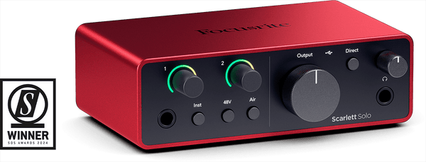 Focusrite Scarlett Solo 4. Generation
