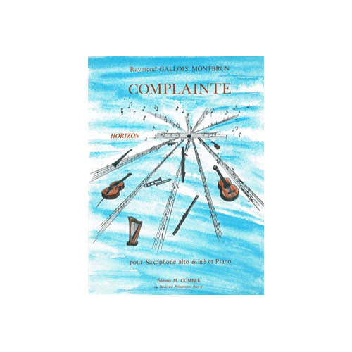 Galloismontbrun - Complainte - Saxophone et Piano