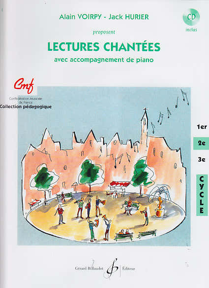 Billaudot Voirpy/hurier - Lectures Chantees 2eme Cycle + CD