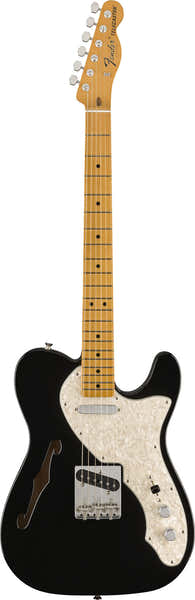 Fender Telecaster 60s Thinline Vintera II MN Nero