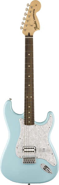 Fender Stratocaster Signature Tom Delonge RW LTD Blu Daphne - Ricondizionato